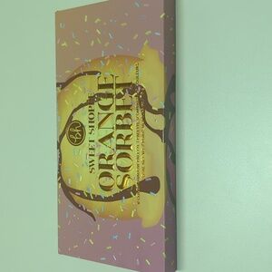 BH cosmetics sweet shope orange sorbet eye shadow palette